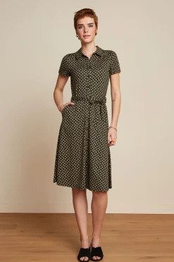 King Louie Jurken|Olive Dress Minerva Black