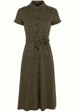 King Louie Jurken|Olive Dress Minerva Black