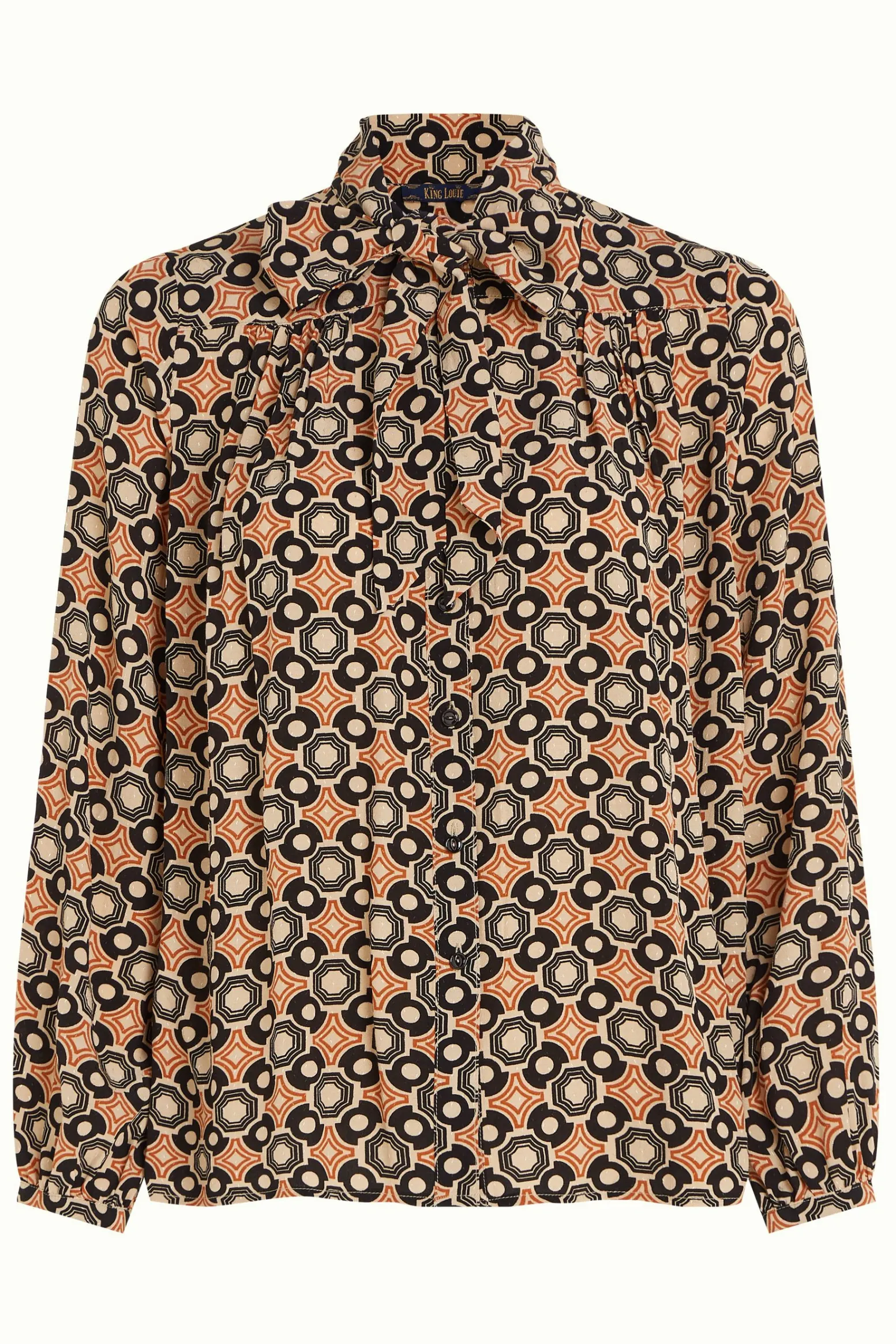 King Louie Blouses|Orlane Blouse Ozzy Marzipan