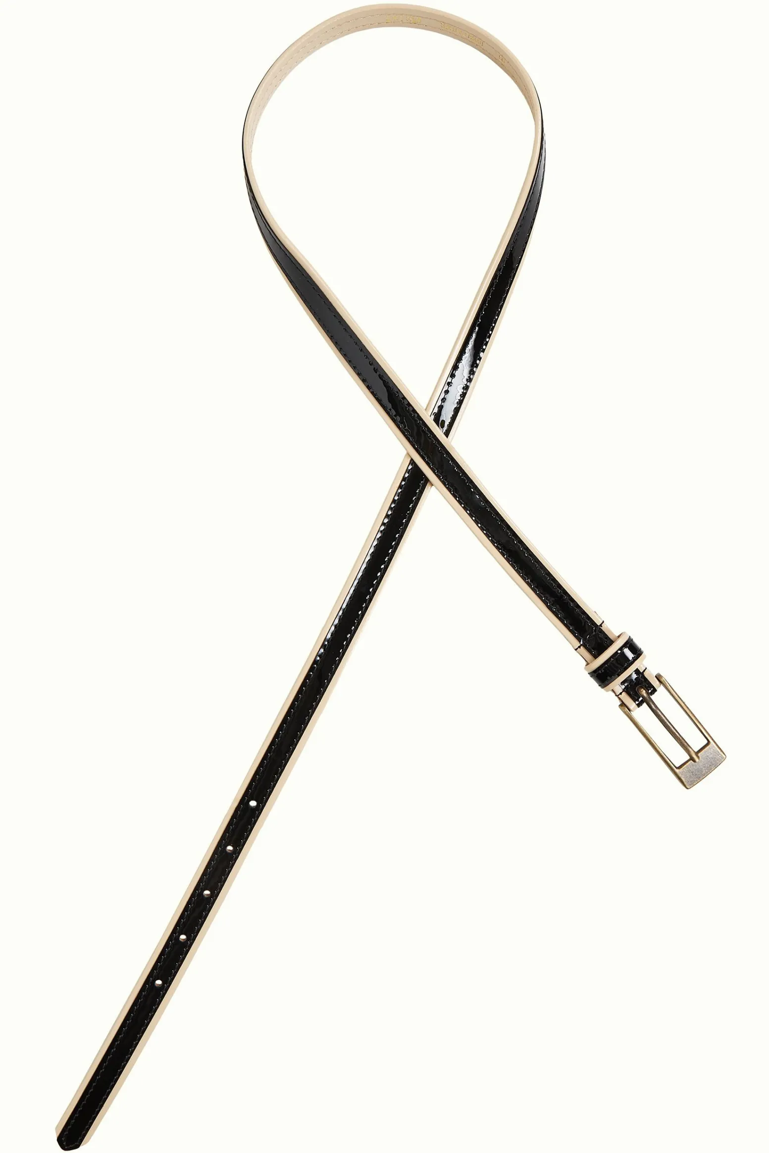 King Louie Accessoires|Patent Belt Black
