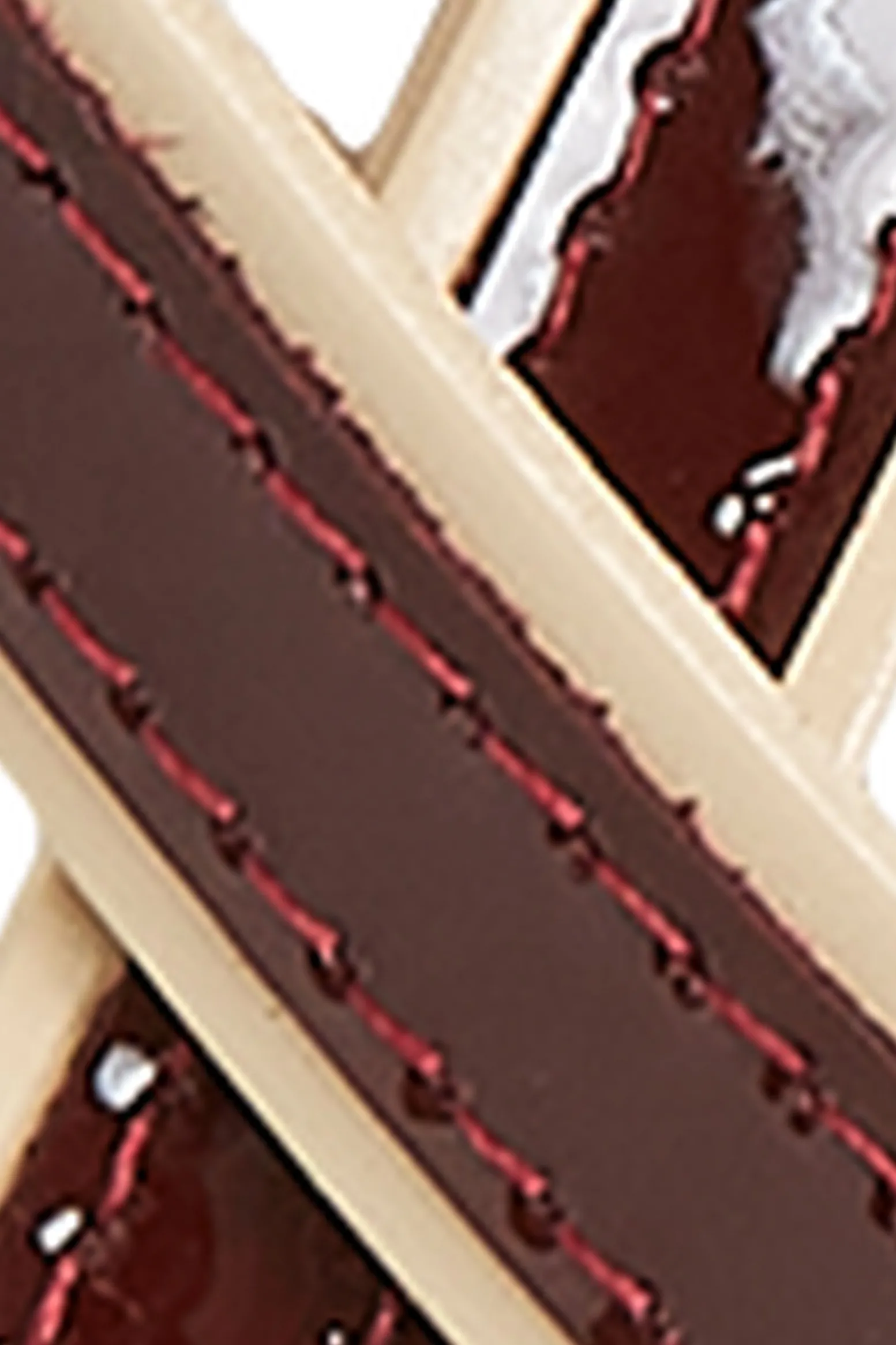 King Louie Accessoires|Patent Belt Cabernet Red