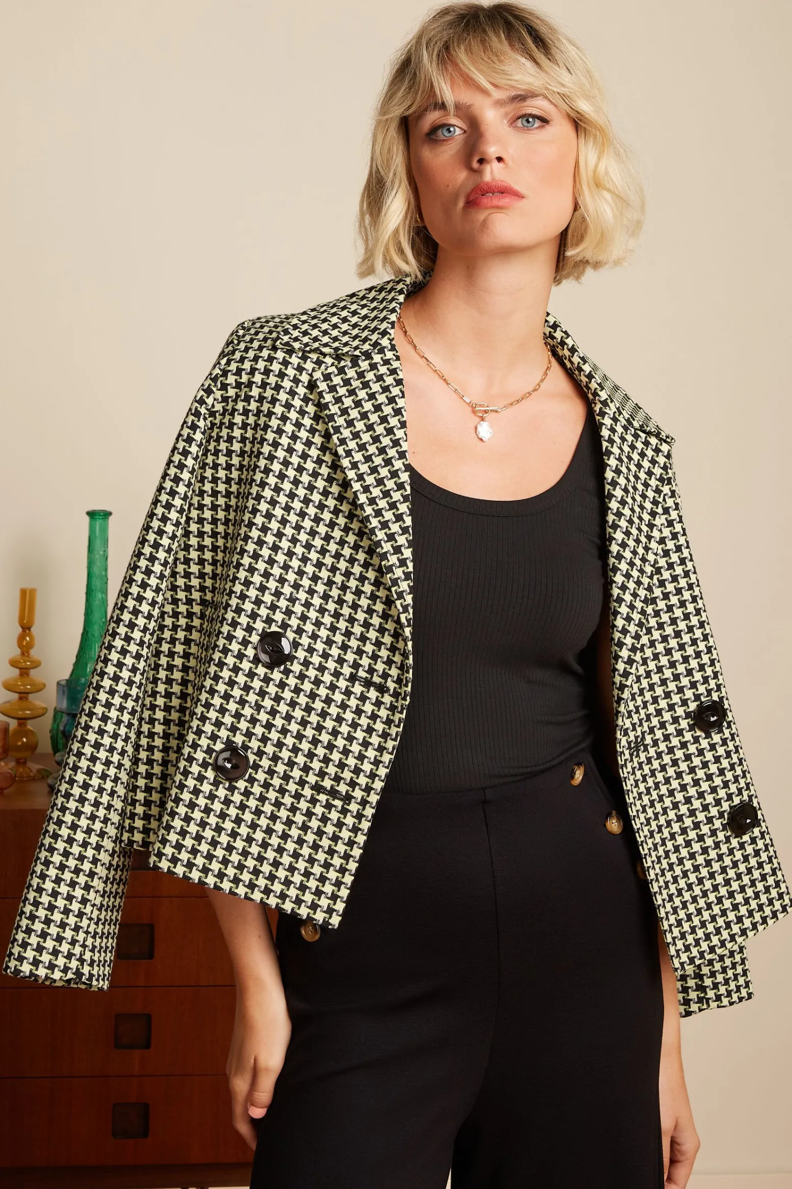King Louie Jassen & Blazers|Patti Coat Le Mod Black