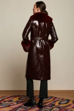 King Louie Jassen & Blazers|Peyton Coat Outshine Bordeaux Red