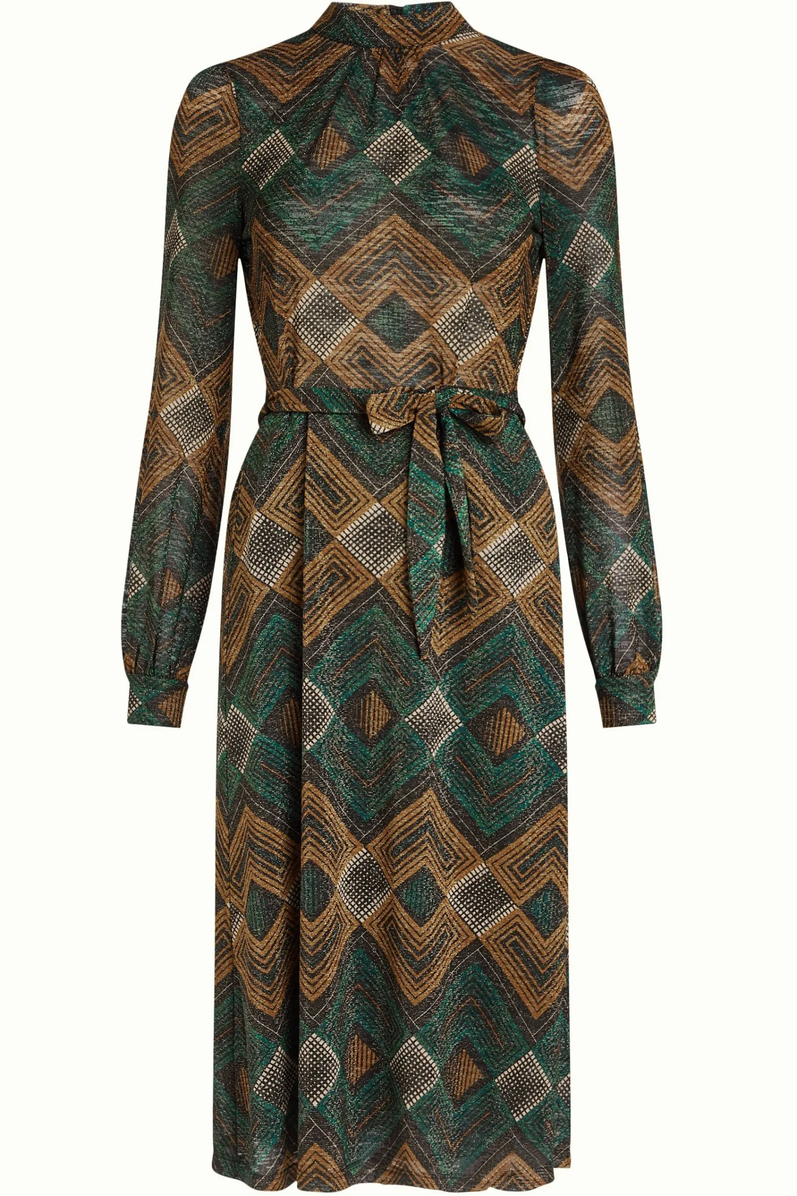 King Louie Jurken|Phoebe Dress Morrison Pine Green