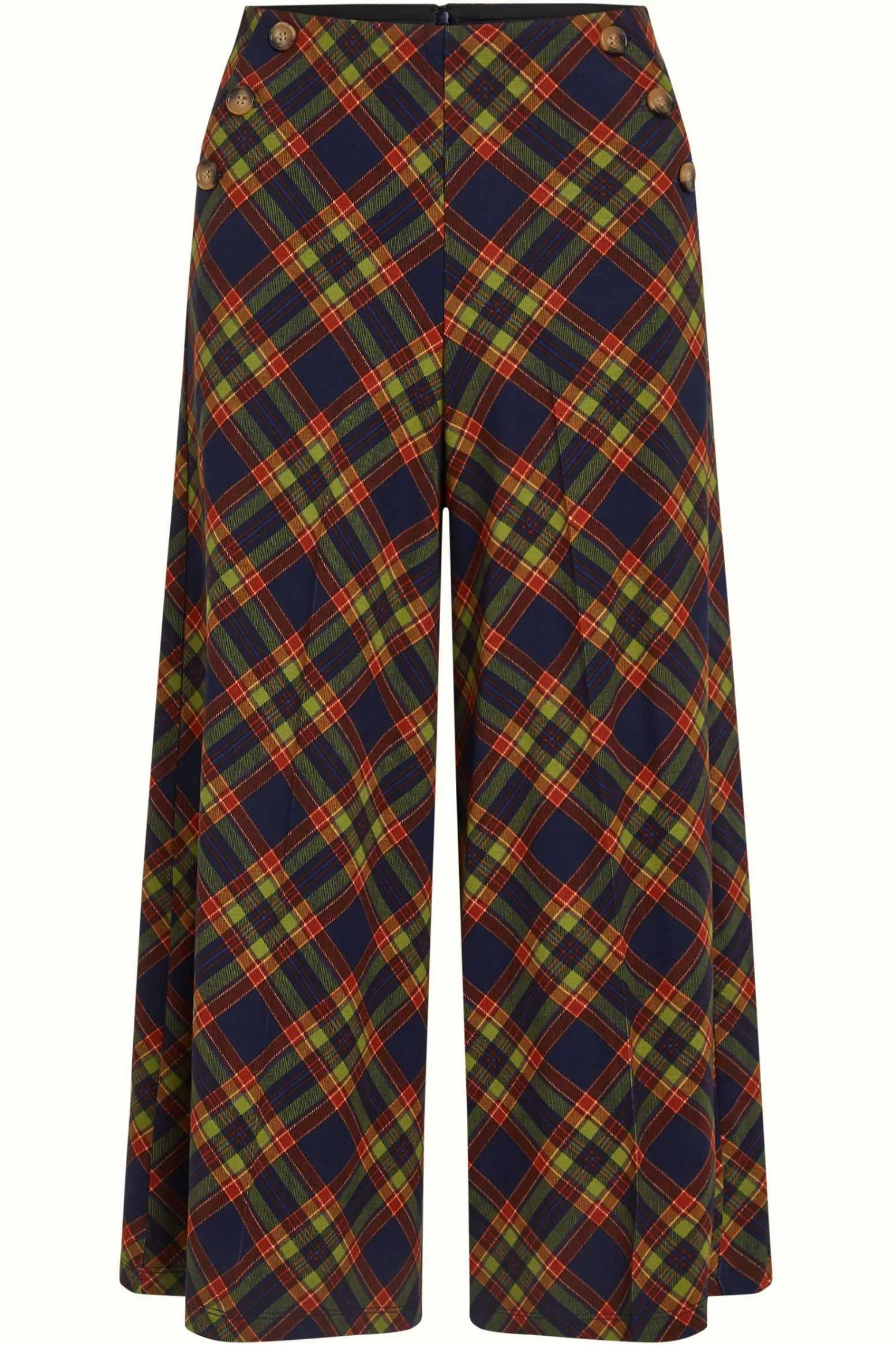 King Louie Broeken|Pia Culotte Bennet Evening Blue