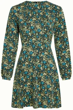 King Louie Jurken|Polly Dress La Sarre Black
