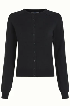 King Louie Vesten|Raglan Cardi Droplet Black