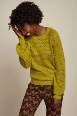 King Louie Tops & Shirts|Raglan Top Deco Lentil Green