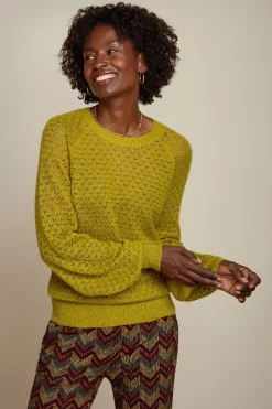 King Louie Tops & Shirts|Raglan Top Deco Lentil Green