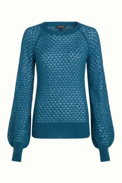 King Louie Tops & Shirts|Raglan Top Deco Storm Blue