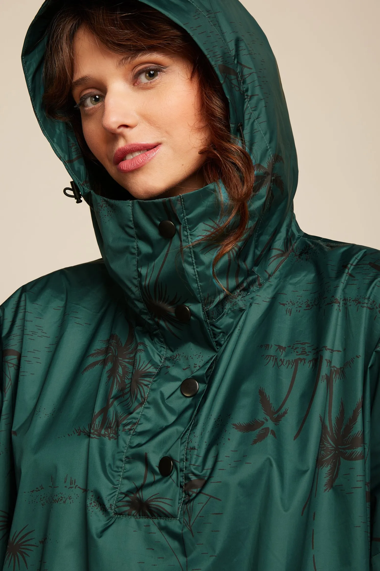 King Louie Jassen & Blazers|Rainponcho Rain Ponderosa Green