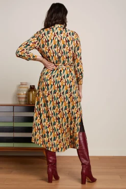 King Louie Jurken|Remi Dress Cile Pebble