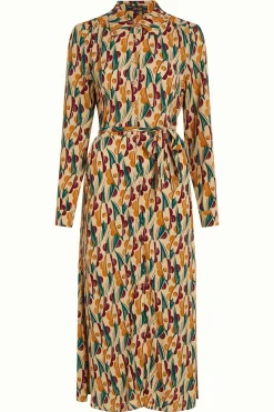 King Louie Jurken|Remi Dress Cile Pebble