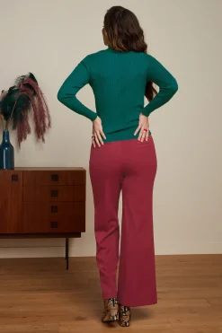 King Louie Tops & Shirts|Rib Rollneck Top Club Antique Green