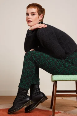 King Louie Broeken|Roisin Pants Marvin Para Green