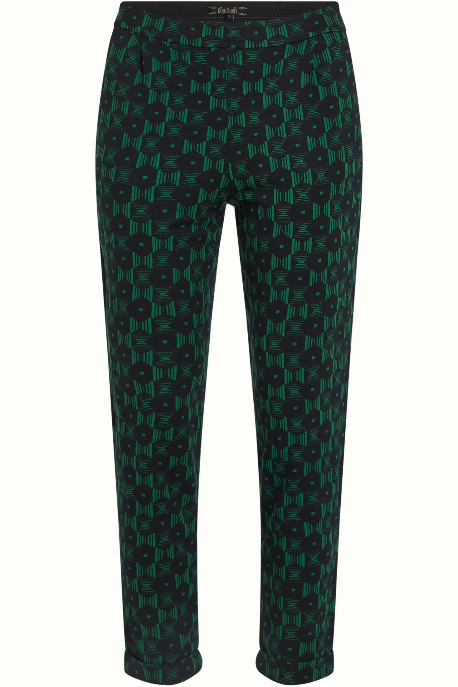 King Louie Broeken|Roisin Pants Marvin Para Green
