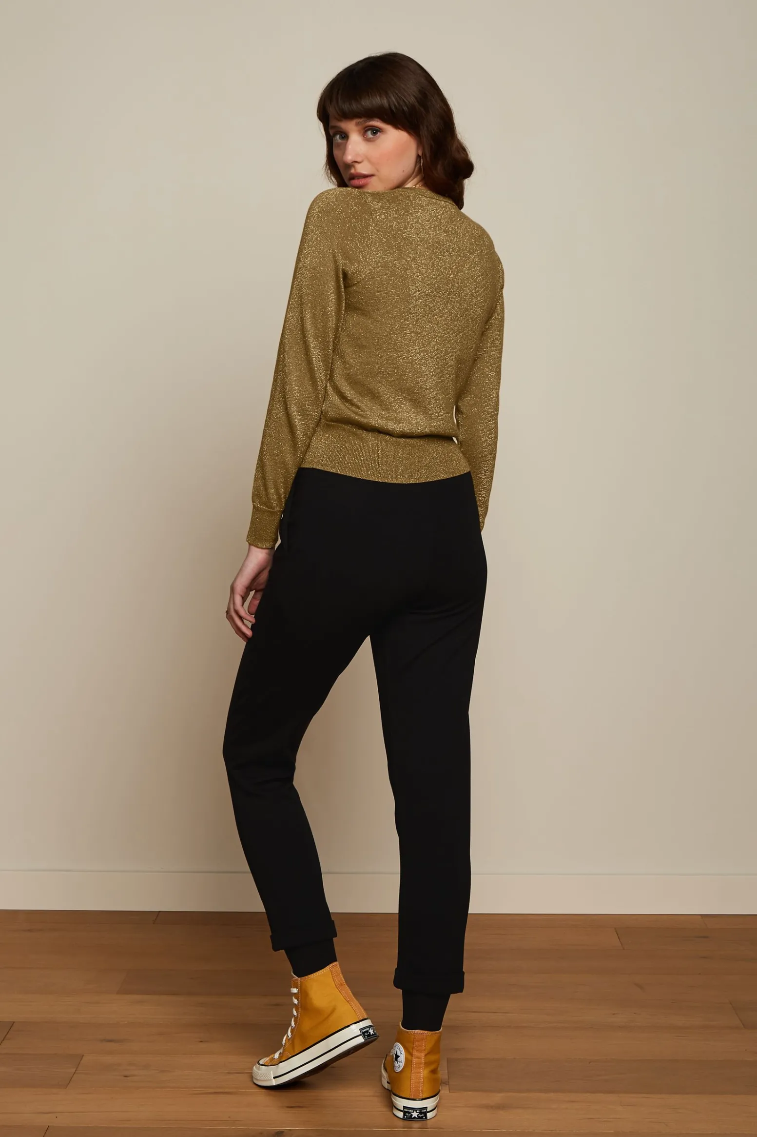 King Louie Broeken|Roisin Pants Milano Uni Black