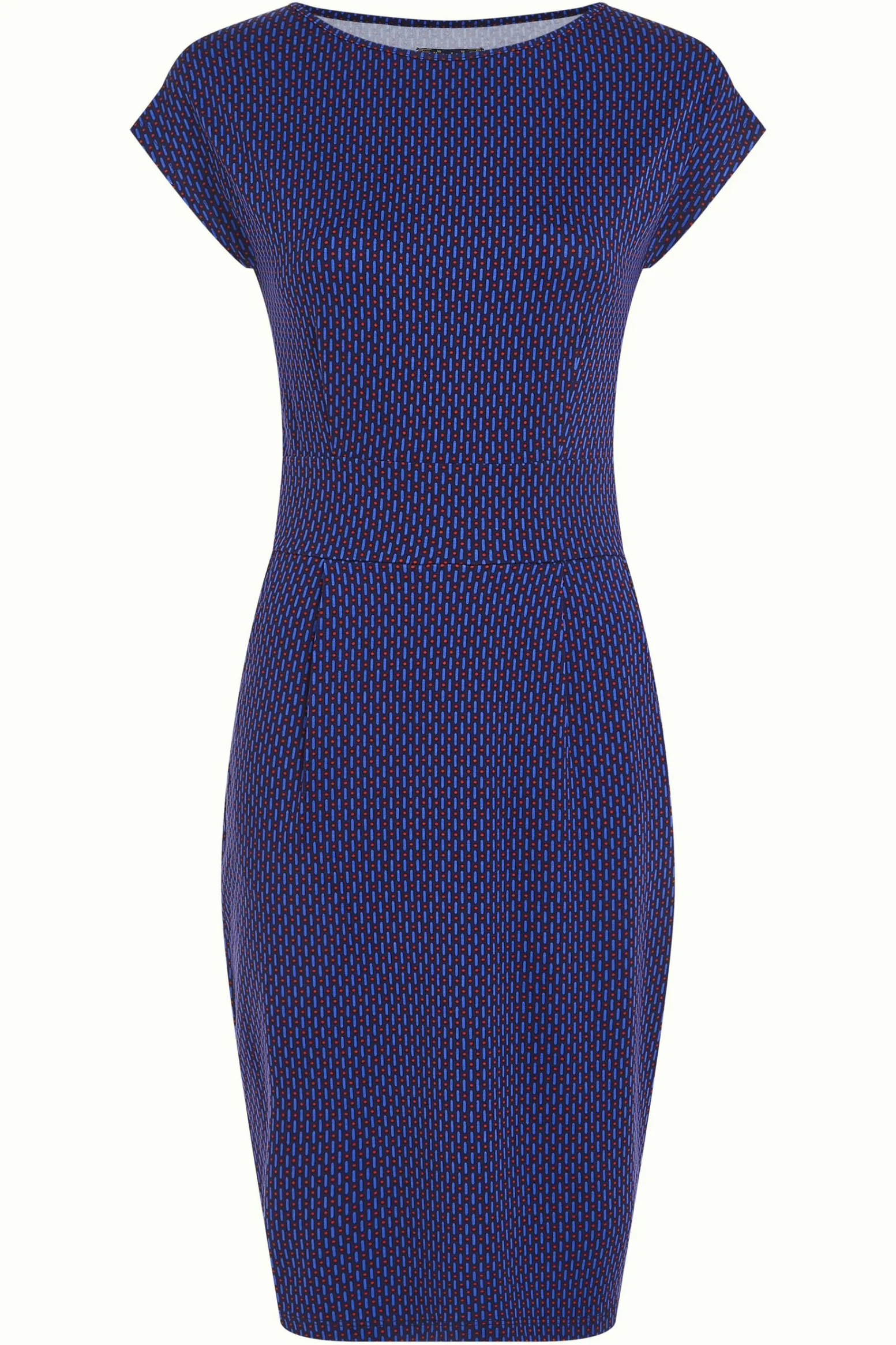 King Louie Jurken|Rose Dress Ditto Evening Blue