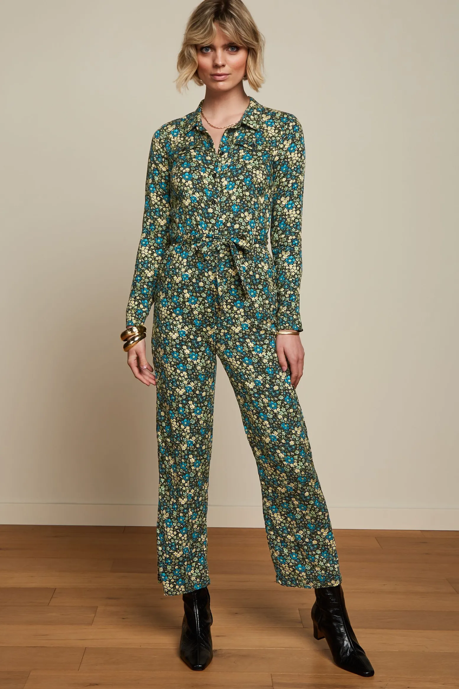 King Louie Jumpsuits|Rosie Jumpsuit La Sarre Black