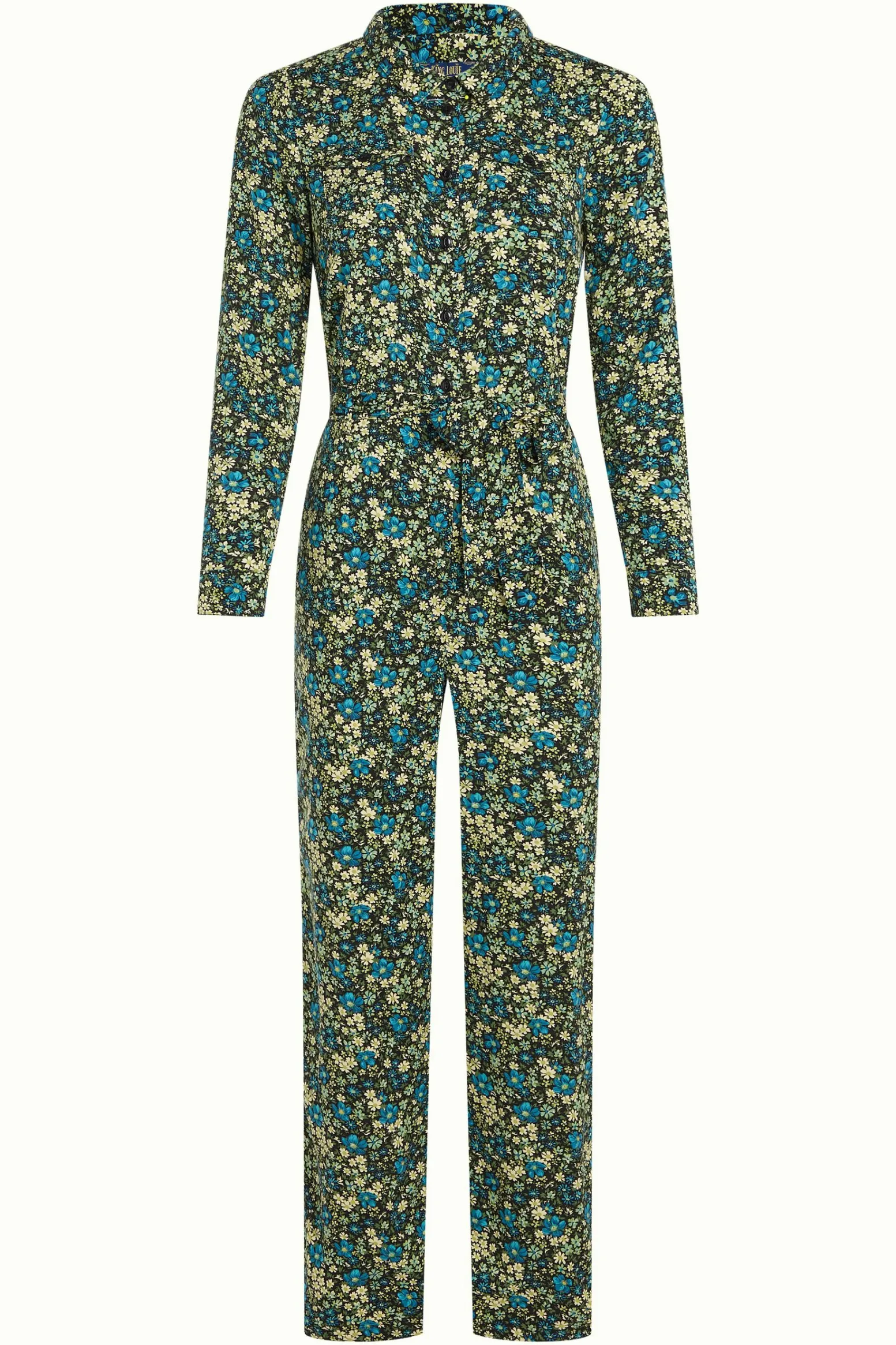 King Louie Jumpsuits|Rosie Jumpsuit La Sarre Black