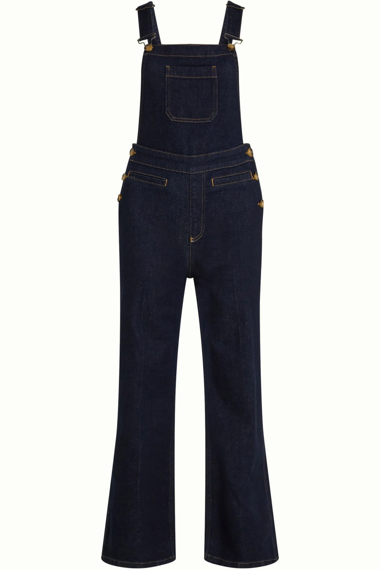 King Louie Jumpsuits|Salopette Walker Denim Indigo Blue