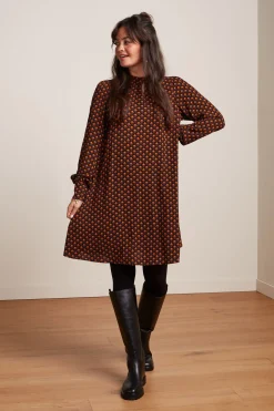 King Louie Jurken|Sandy Dress Mayfield Beet Red