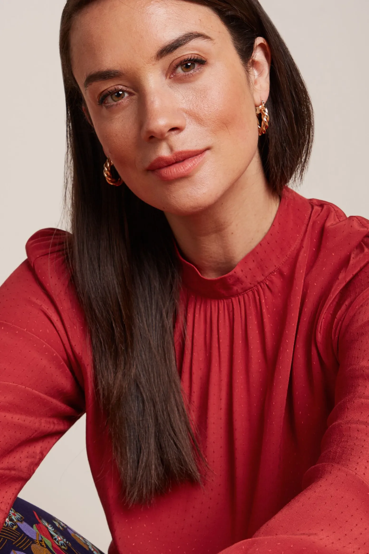 King Louie Tops & Shirts|Sandy Top Sista Terra Red