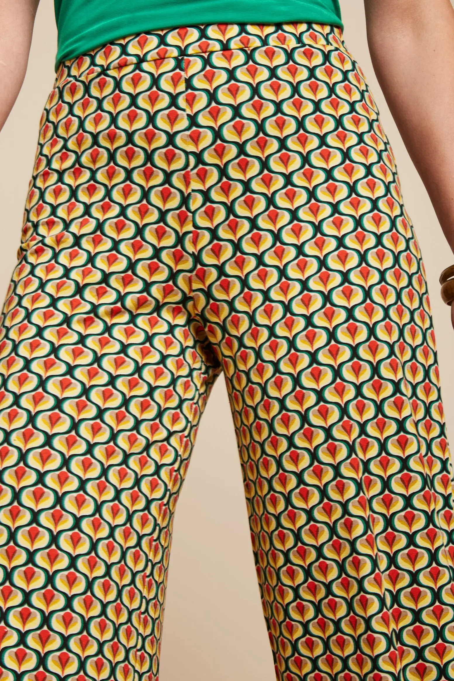 King Louie Broeken|Sara Pants Indy Sun Orange