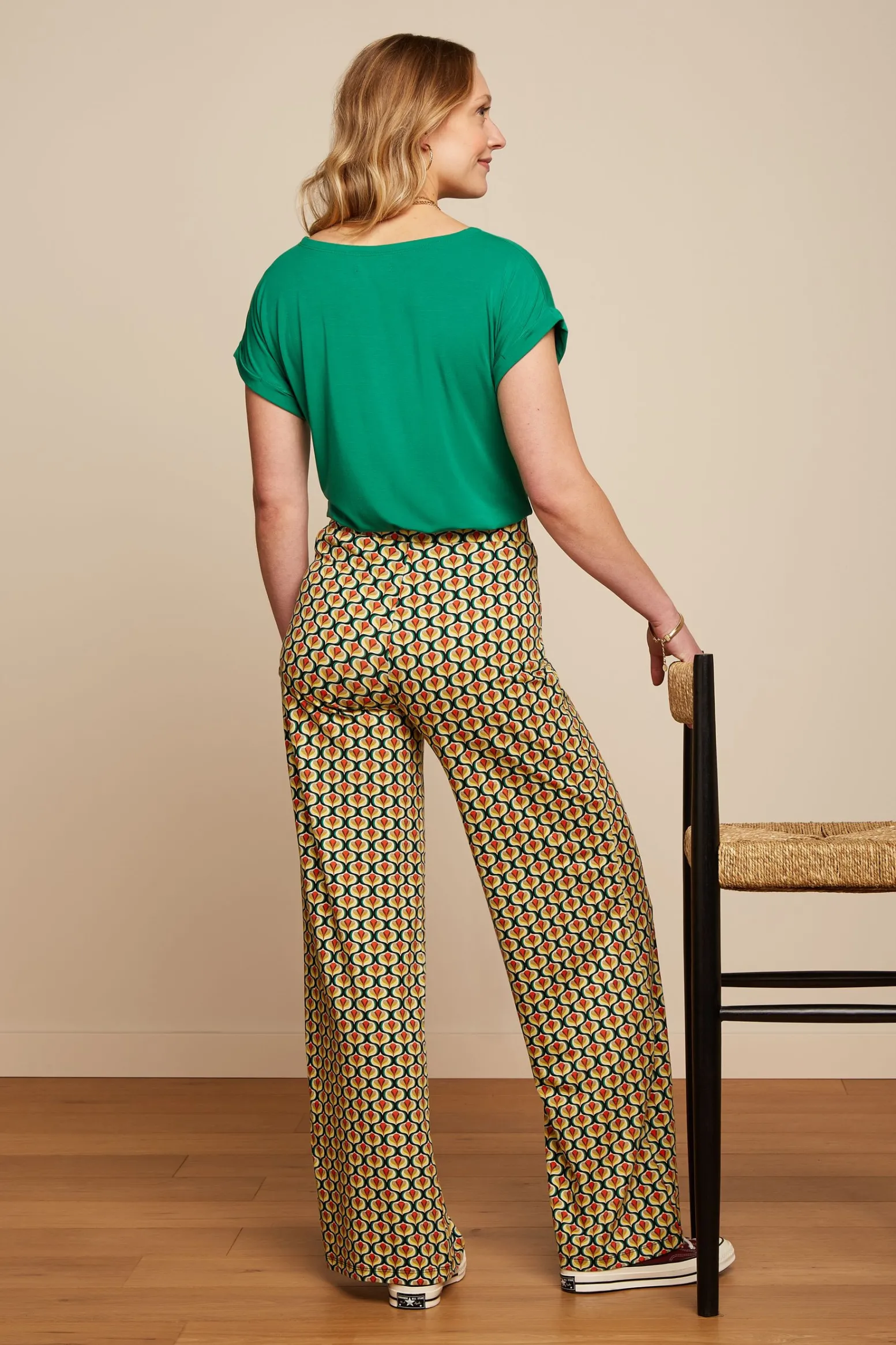 King Louie Broeken|Sara Pants Indy Sun Orange