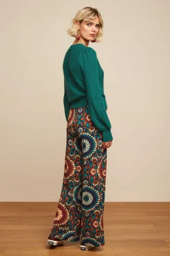 King Louie Broeken|Sara Pants Torini Evening Blue