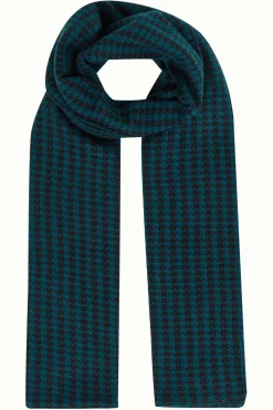 King Louie Accessoires|Scarf Pied De Poule Dragonfly Green