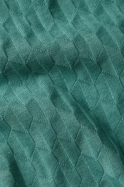 King Louie Rokken|Serena Skirt Manelli Jacquard Smoke Green