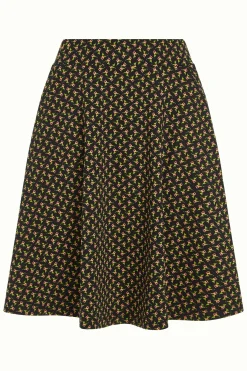 King Louie Rokken|Serena Skirt Minerva Black
