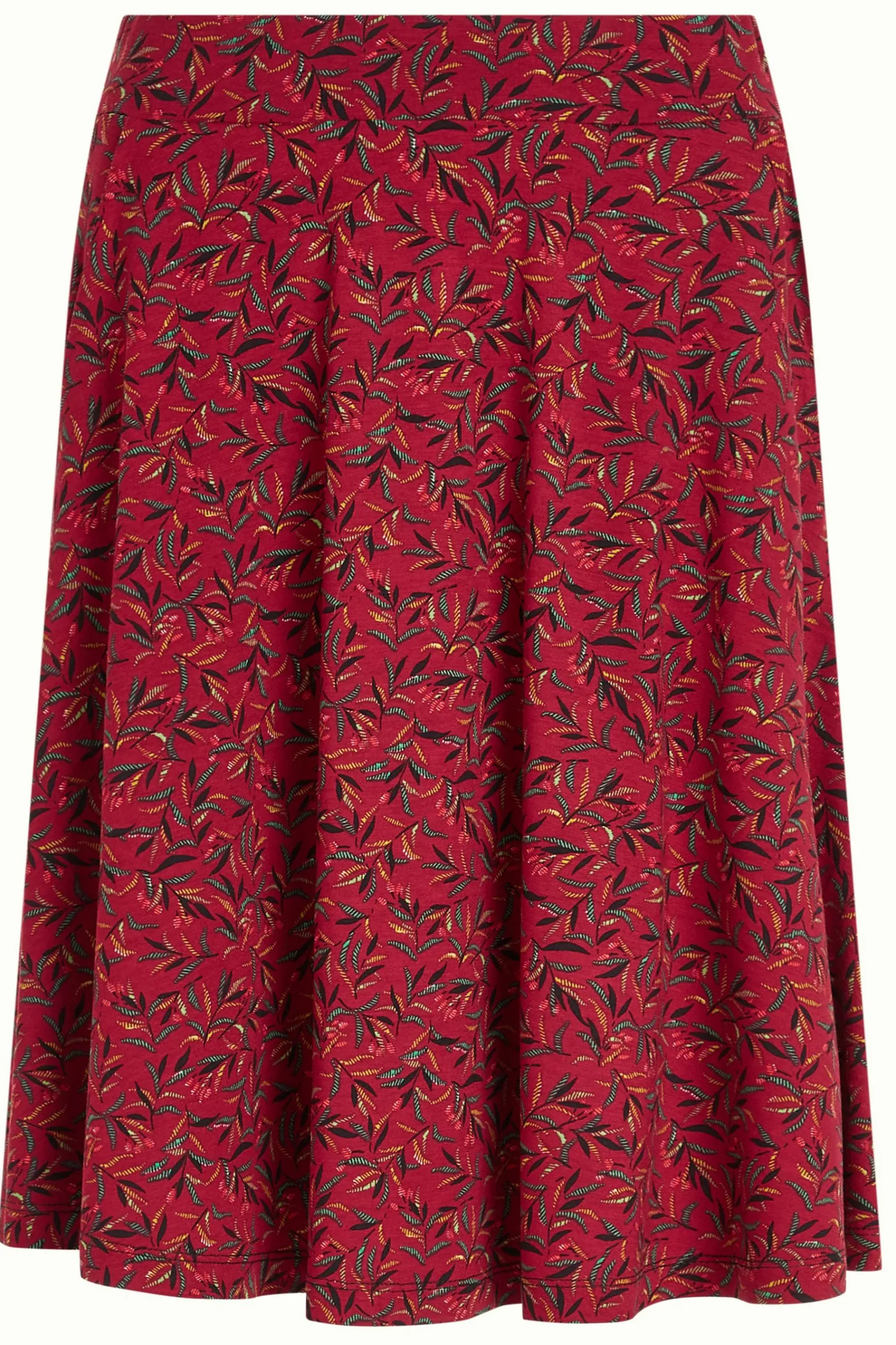 King Louie Rokken|Serena Skirt Vinti Cherry Red