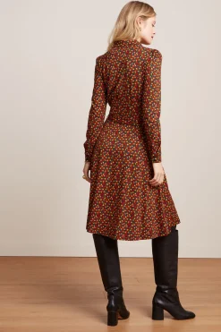 King Louie Jurken|Sheeva Dress Flaminga Black