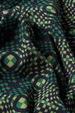 King Louie Jurken|Sheeva Dress Spiller Dragonfly Green