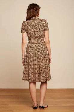 King Louie Jurken|Sheeva Dress Twisted Black