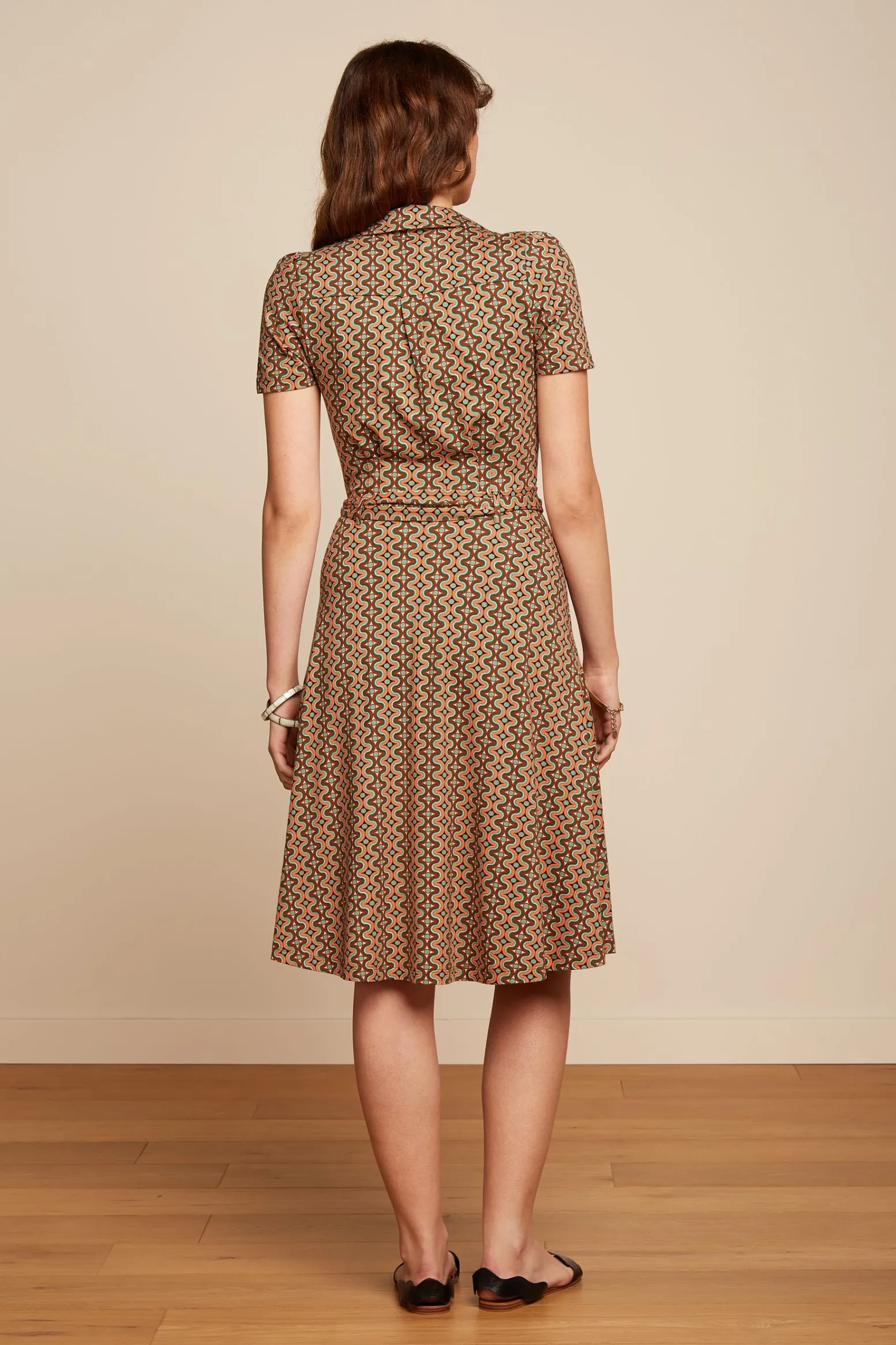 King Louie Jurken|Sheeva Dress Twisted Black