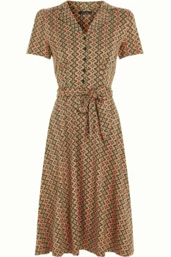 King Louie Jurken|Sheeva Dress Twisted Black