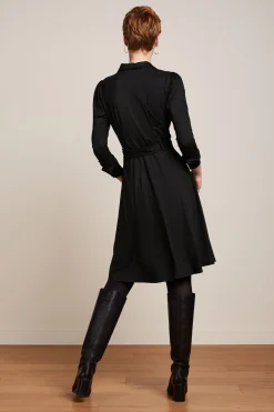 King Louie Jurken|Sheeva Dress Viscose Classic Black