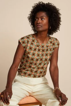 King Louie Tops & Shirts|Shirley Top Casey Black