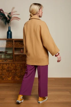 King Louie Jassen & Blazers|Shiya Kimono Coat Falaise Biscotti