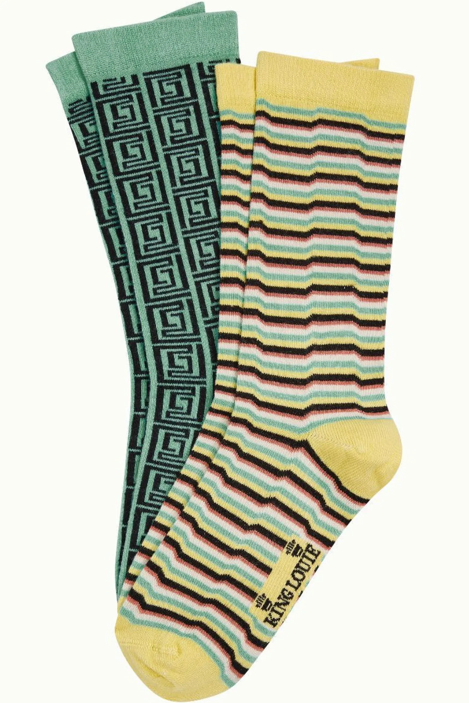 King Louie Accessoires|Socks 2-Pack Combo Hawaii Green