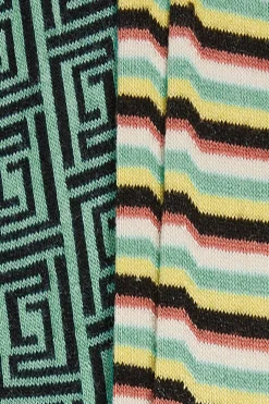 King Louie Accessoires|Socks 2-Pack Combo Hawaii Green