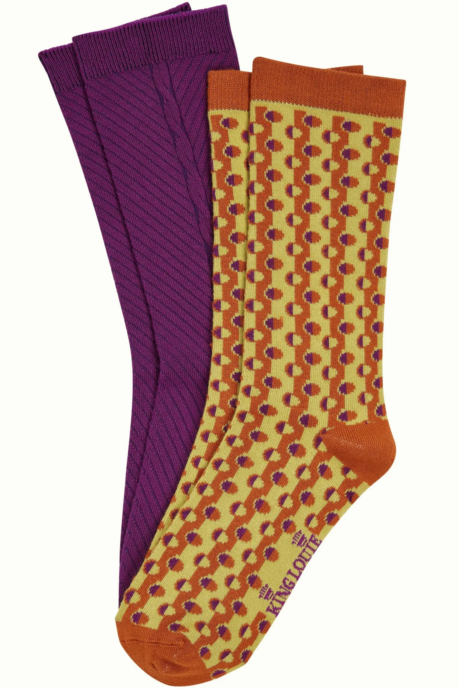 King Louie Accessoires|Socks 2-Pack Cosette Umbre