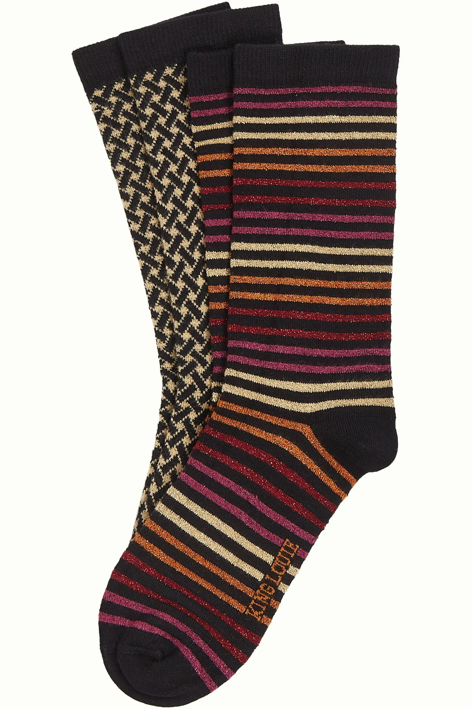 King Louie Accessoires|Socks 2-Pack Mariani Maple Orange