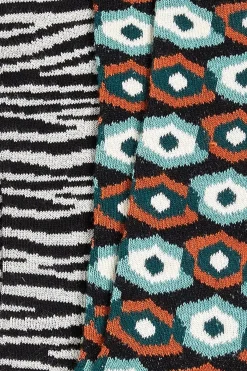 King Louie Accessoires|Socks 2-Pack Meribel Black