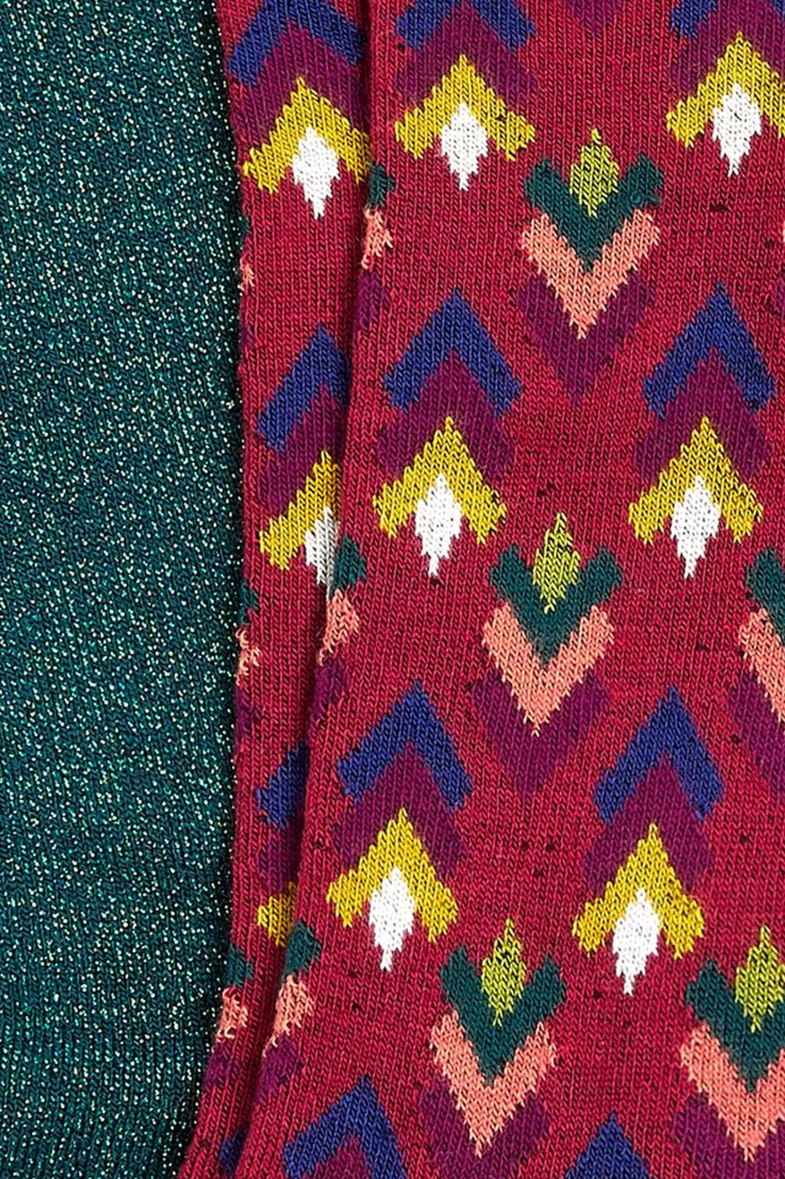 King Louie Accessoires|Socks 2-Pack Ollie Cabernet Red