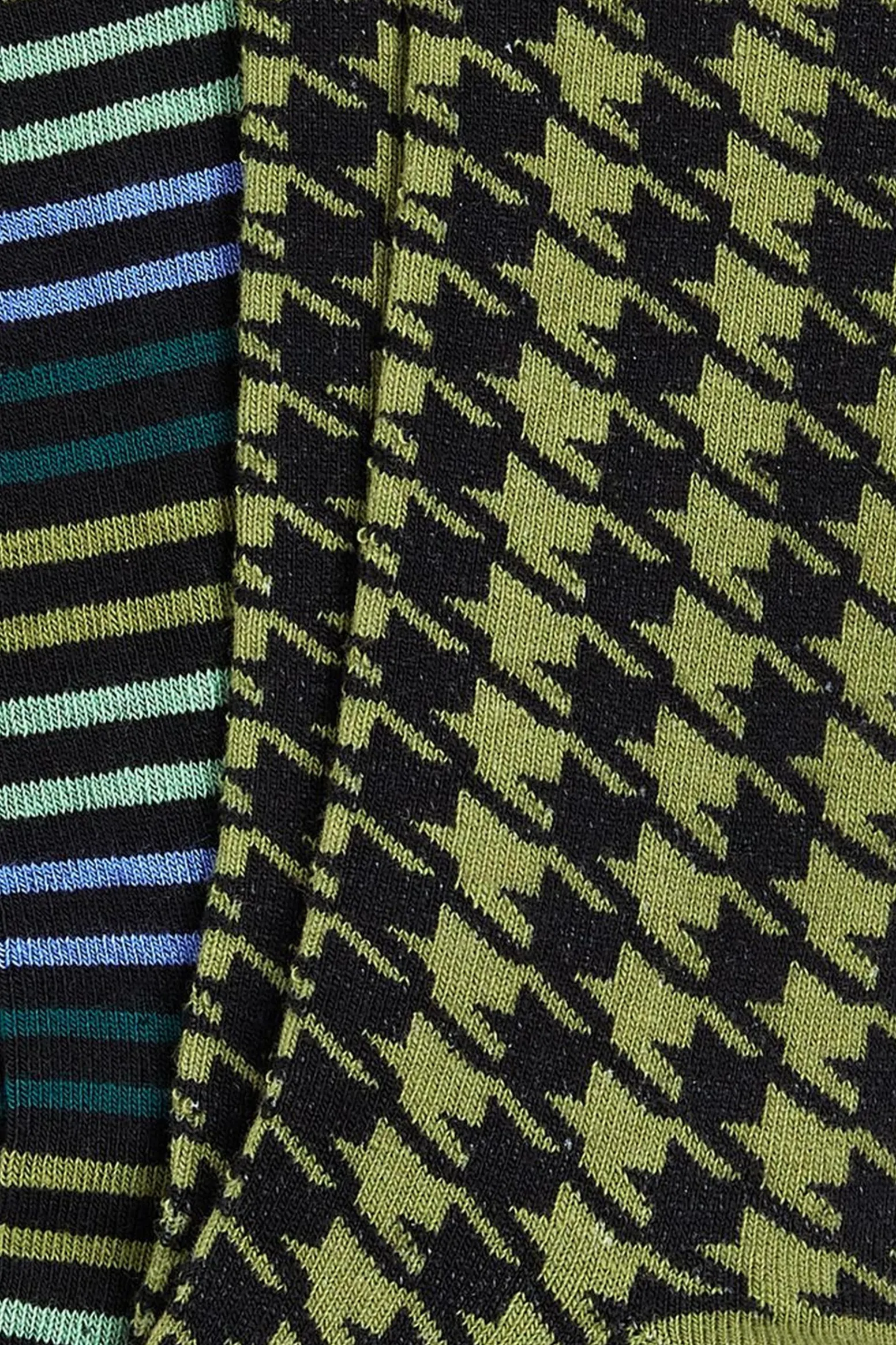 King Louie Accessoires|Socks 2-Pack Pied-de-Poule Posey Green