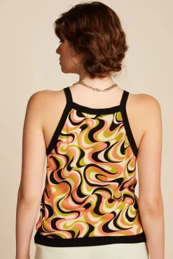 King Louie Tops & Shirts|Sofie Top Manic Spring Yellow